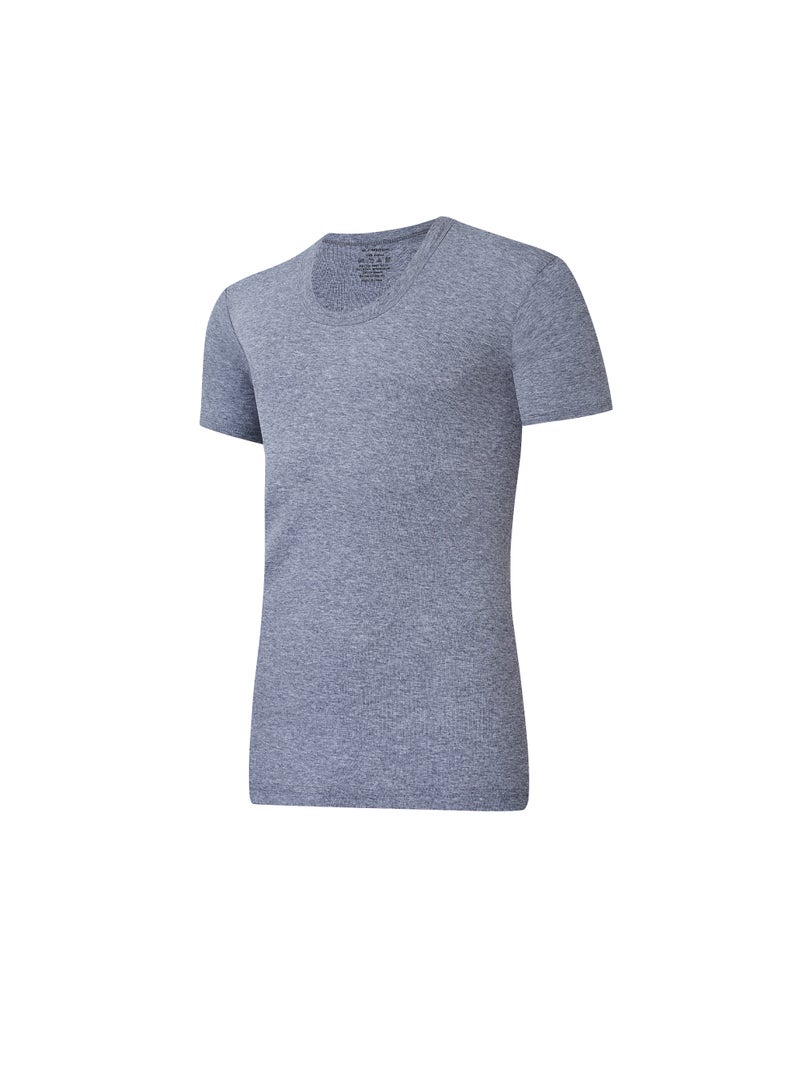 John Gladstone Mens Undershirt Round Neck Assorted Colors Pack of 2 - Image 3